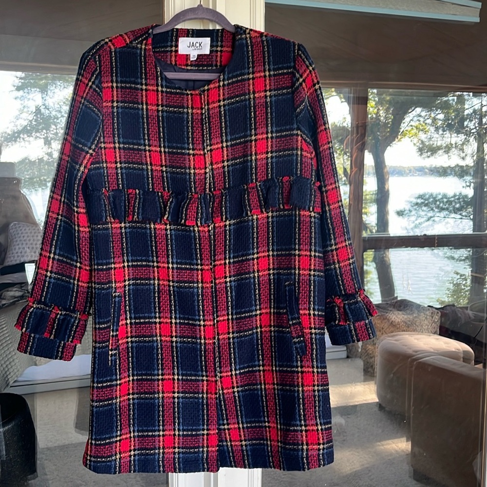 Jack by BB DAKOTA plaid jacket - size medium